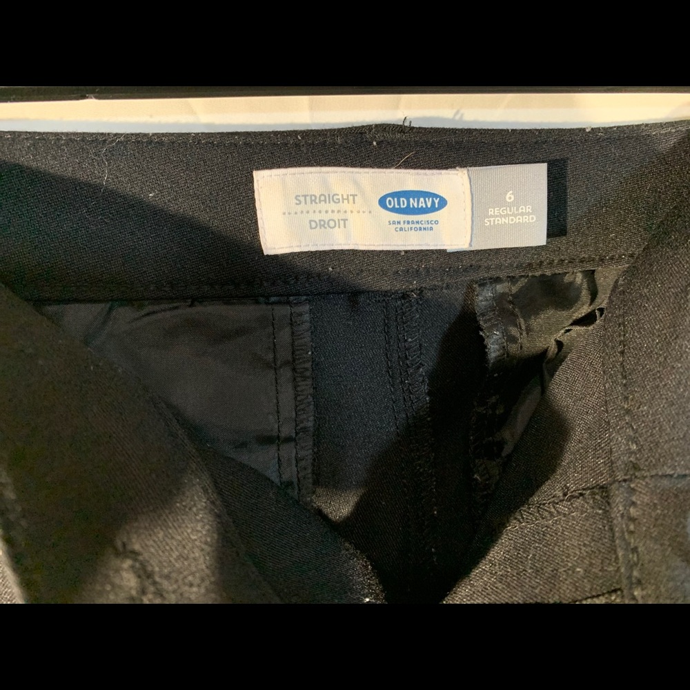 Women’s black slacks